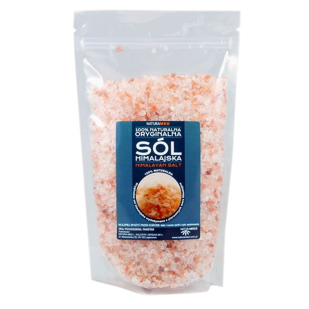 Sel rose de l'Himalaya épais 1kg NATURAMED