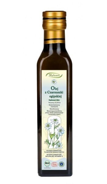 Huile de cumin noir égyptien 250ml NATUWIT