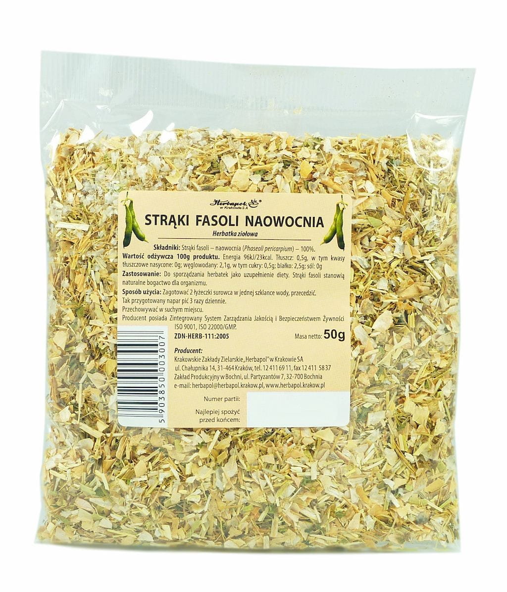 Cosses de haricot naofocnia 50g HERBAPOL