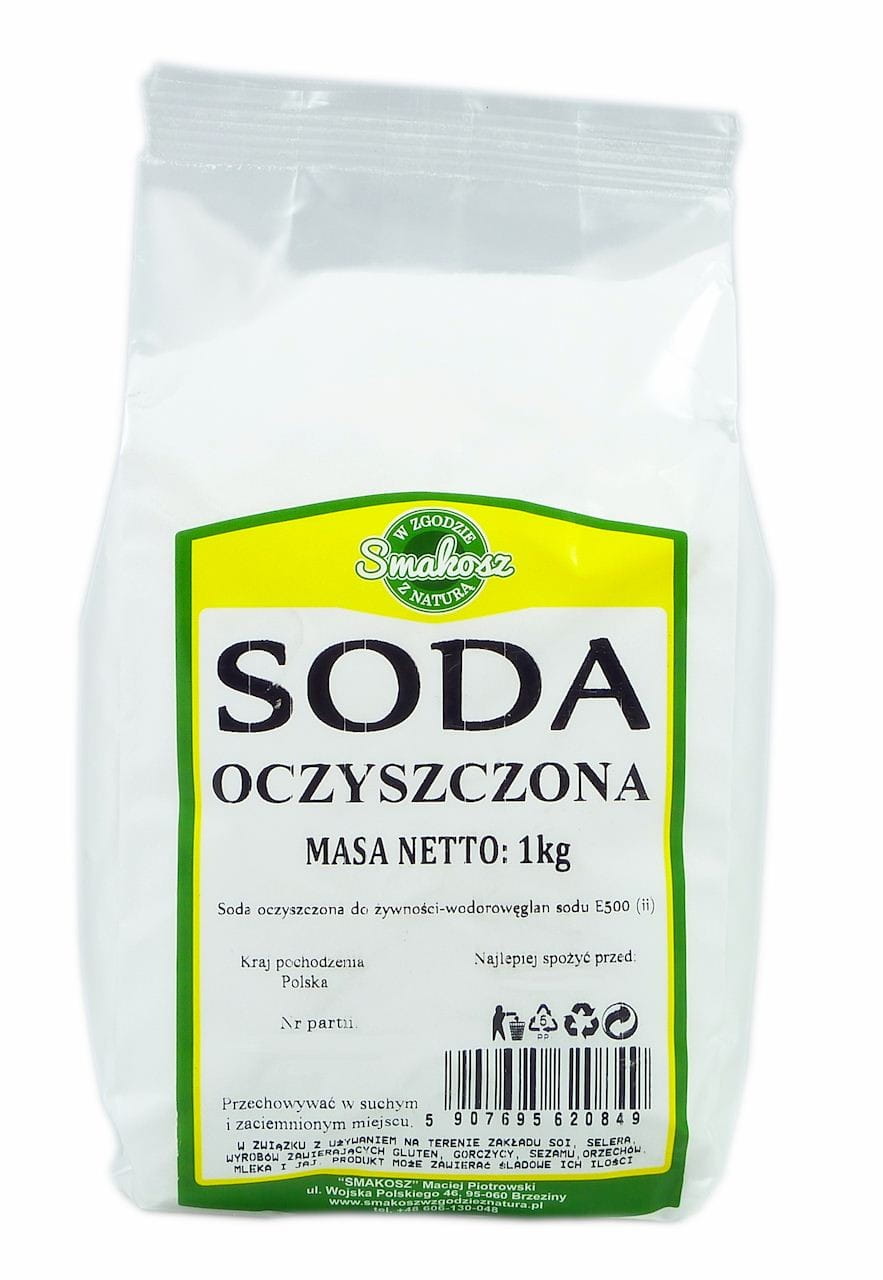 Bicarbonate de soude 1 kg DÉLICIEUX