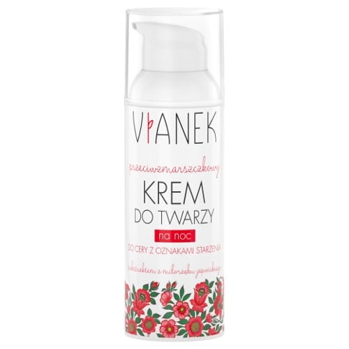 Crème visage anti-rides nuit 50ml VIANEK