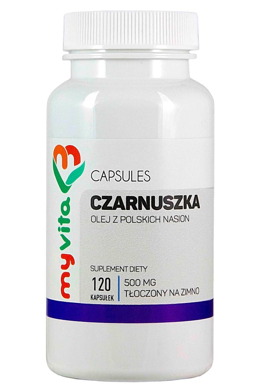 Graines noires - huile en gélules 500 mg 120 gélules - MYVITA