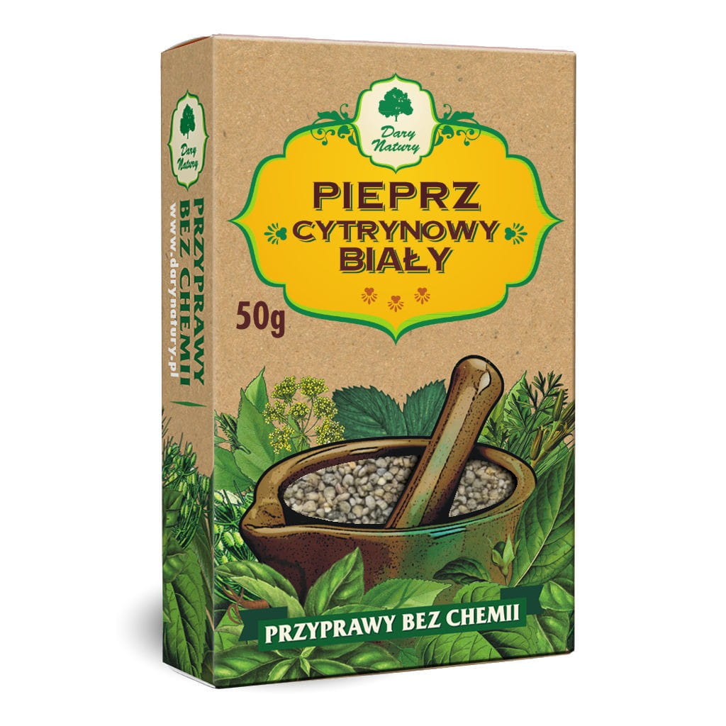 Citron poivre blanc 50g DONS DE LA NATURE