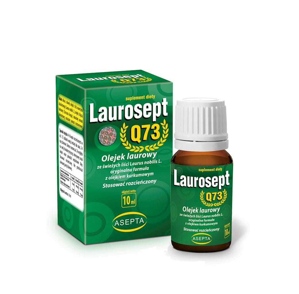 Laurosept q73 10ml - huile de laurier + huile de curcuma ASEPTA