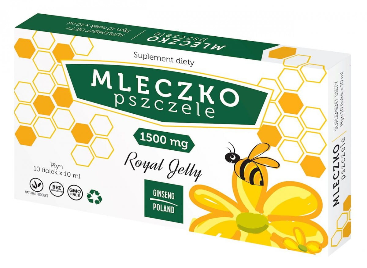 Gelée Royale 1500mg 10x10ml (ampoules) GINSENG