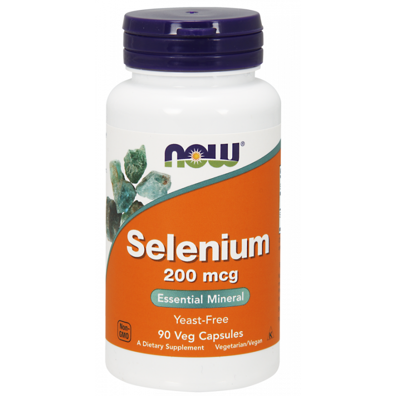 Sélénium 200mcg 90vcaps. MAINTENANT ALIMENTS