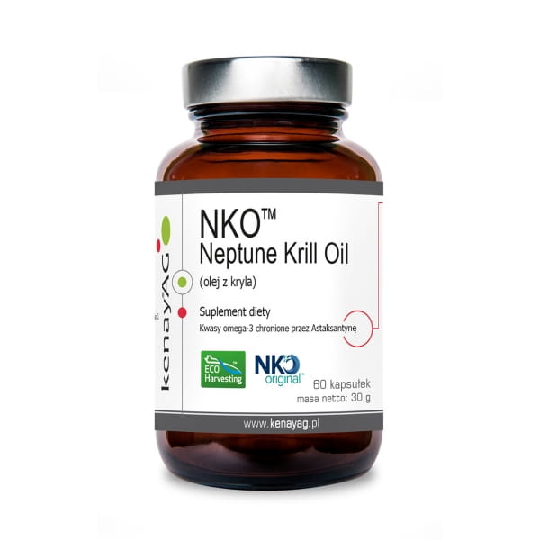 Huile de krill nko neptune huile de krill 500mg 60 gélules KENAY