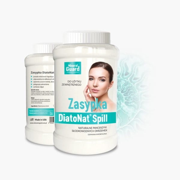 Poudre cosmétique diatonat déversement 60g silice