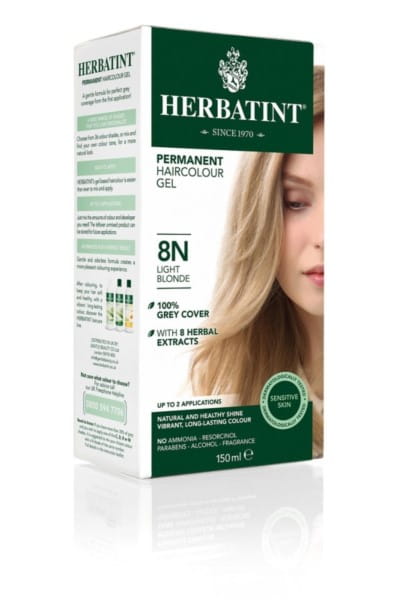 Gel peinture 8n blond clair 150 ml HERBATINT