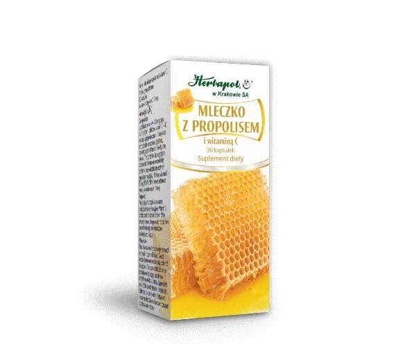 Lait à la propolis et Vitamine C 30 K HERBAPOL
