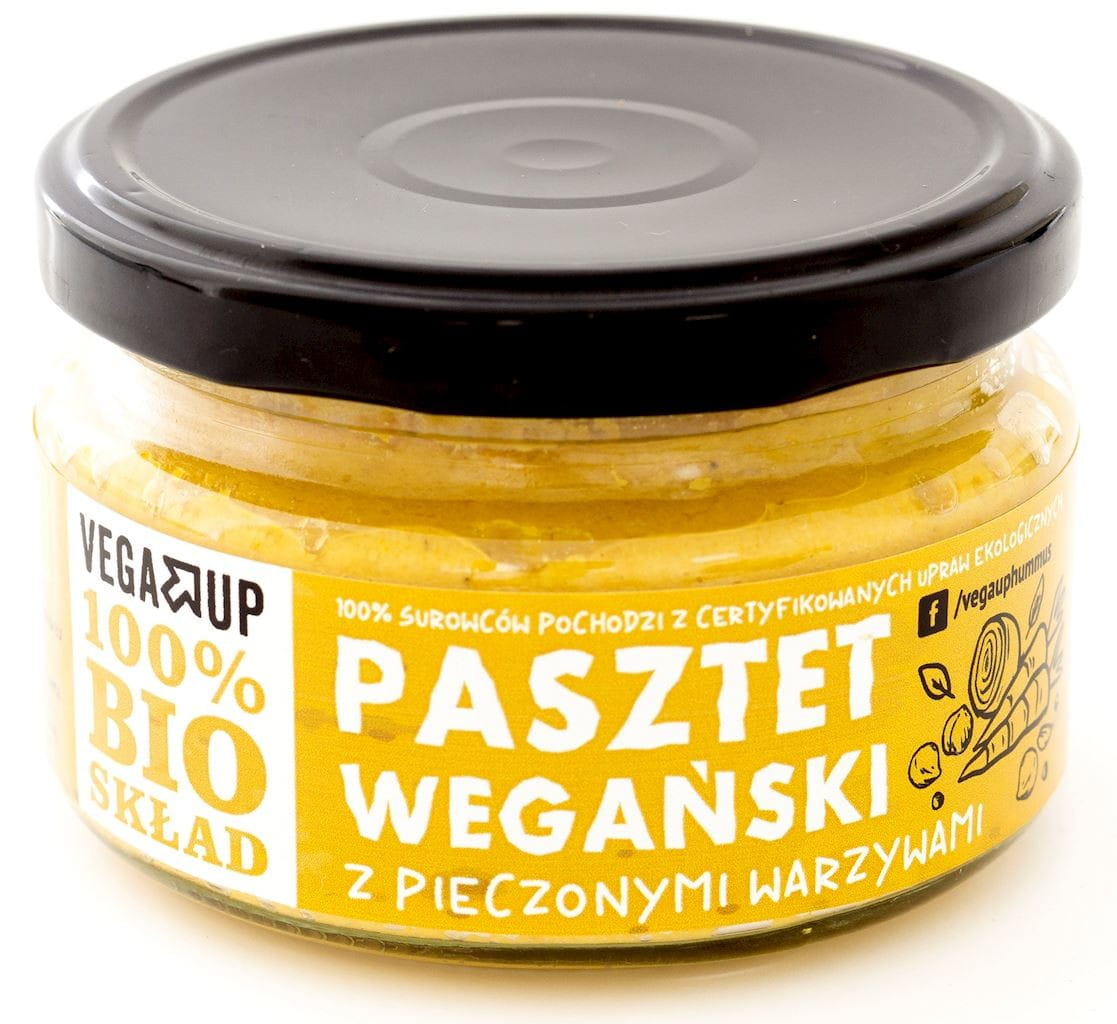Pâté végétalien aux légumes rôtis BIO 190 g - VEGA UP
