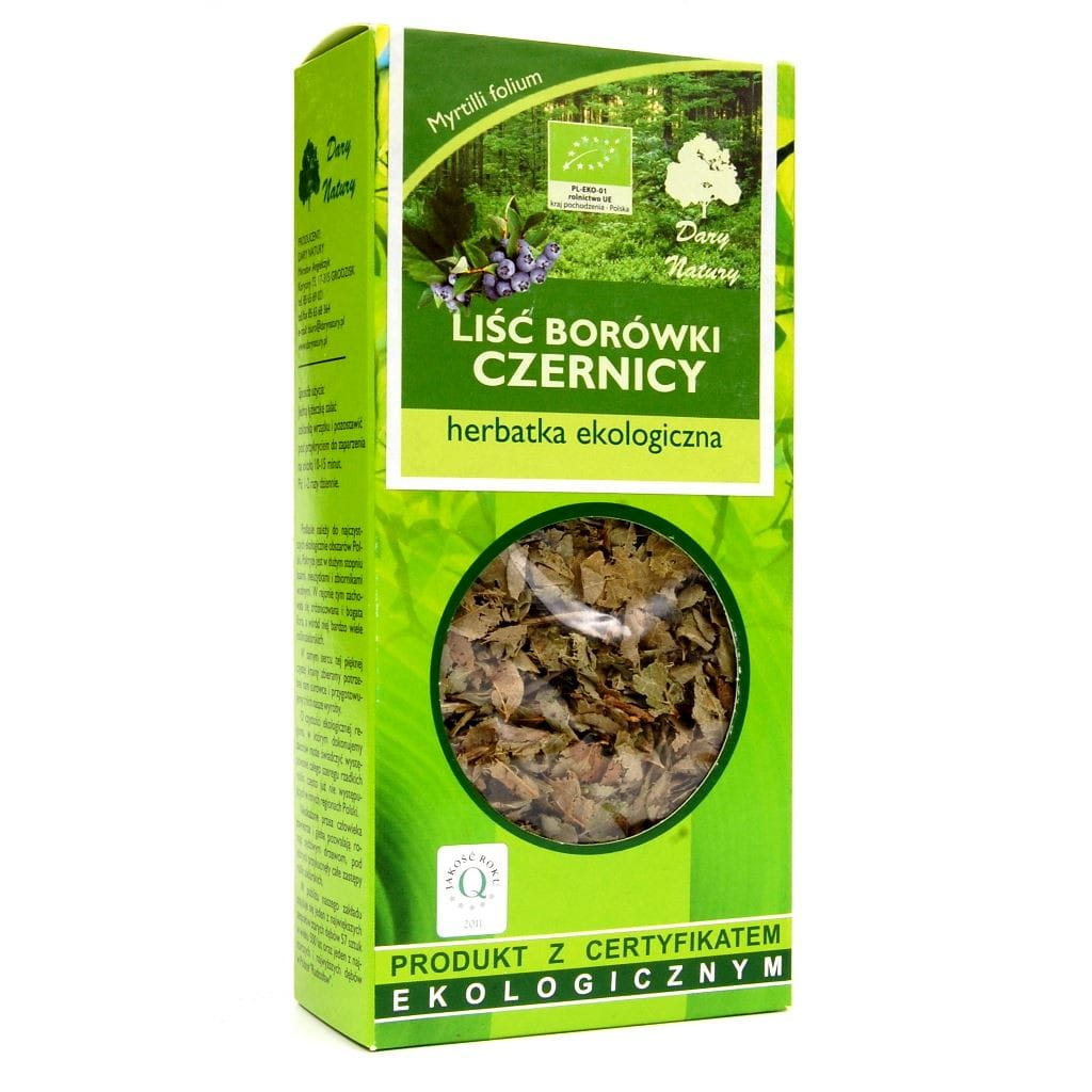 Tisane myrtille myrtille feuille BIO 25 g - DARY NATURY