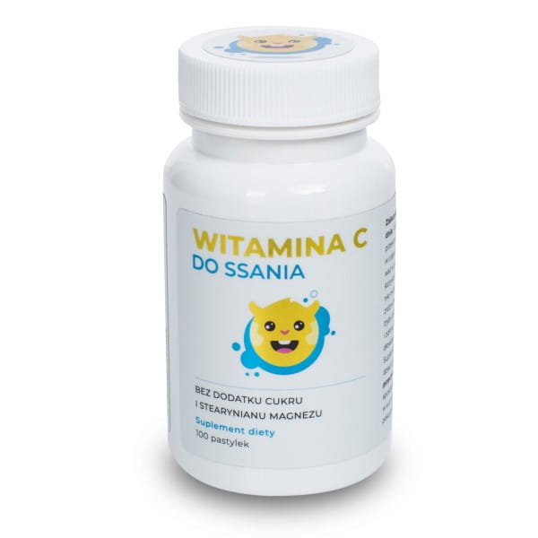 Pastilles Vitamine C pour enfants 100 pastilles VISANTO