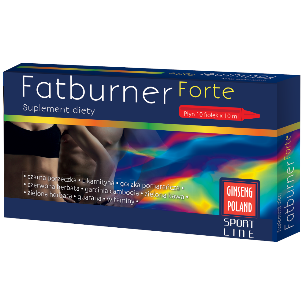 Liquide brûleur de graisse FORTE 10 ampoules x 10ml - GINSENG