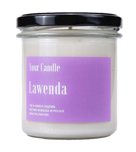 Bougie Soja Lavande 300 ml - VOTRE BOUGIE