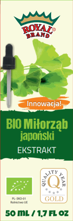 EXTRAIT DE MILTON DU JAPON EN GOUTTES BIO 50 ml - ROYAL BRAND