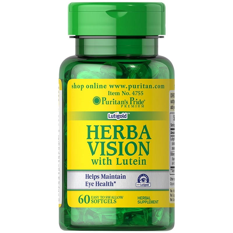 Herbavision avec lutéine 60 gélules PURITAN'S PRIDE