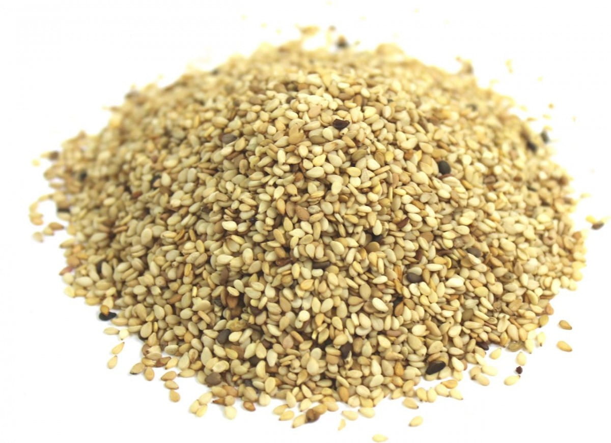 Sésame blanc non décortiqué BIO (matière première) (25 kg)