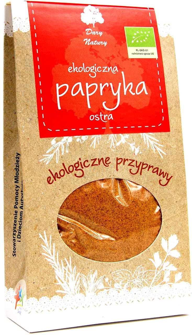 Piment moulu BIO 90 g - CADEAUX DE LA NATURE