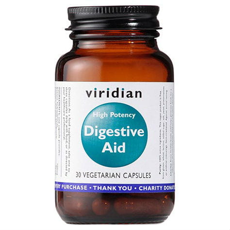 Enzymes digestives formule aide digestive 30 gélules VIRIDIAN