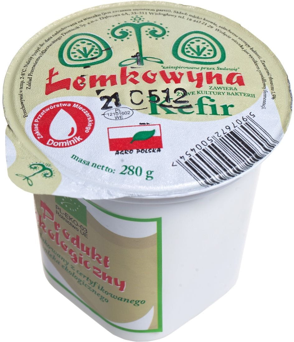 Kéfir BIO 280 g - LEMKOWY