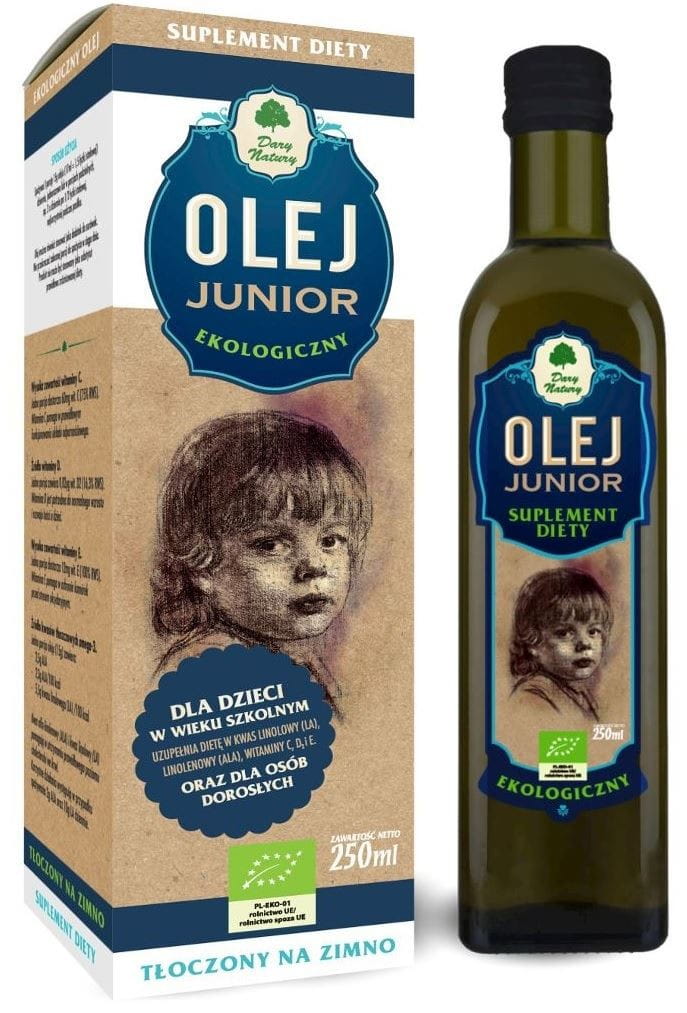 Junior Huile BIO 250 ml - CADEAUX DE LA NATURE