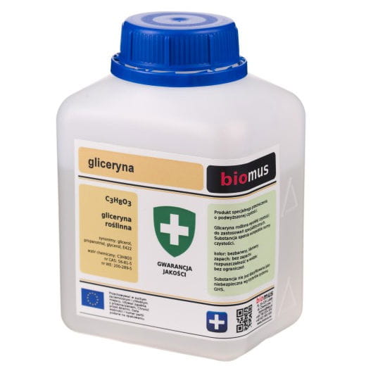 Glycérine végétale 500g BIOMUS