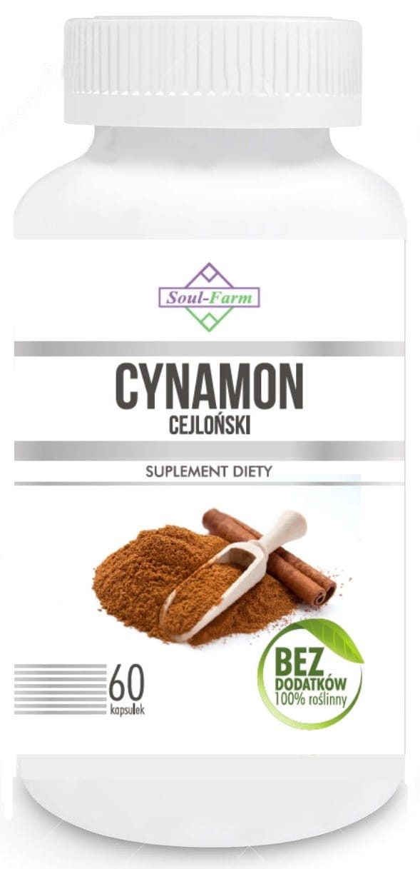 Extrait de cannelle de Ceylan 400mg 60 gélules - SOUL FARM